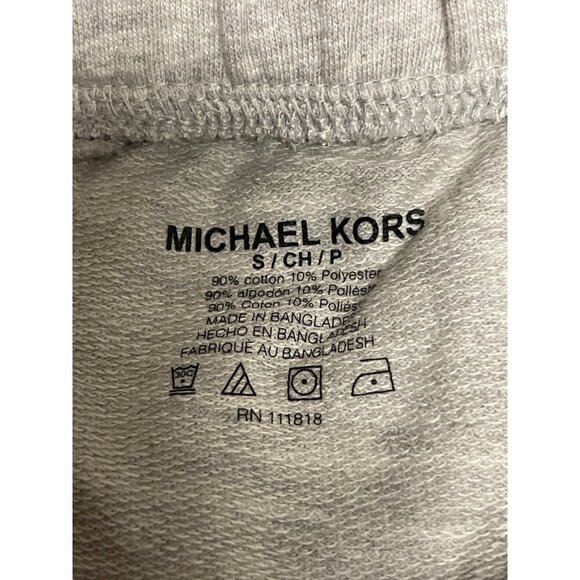 NEW! Michael Kors Men's Grey Heather Pull-On Fleece Athletic Shorts Size Small - Picture 6 of 7